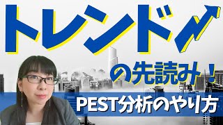 PEST分析のやり方！～世の中の流れや業界動向を把握するマーケティングフレームワーク～│AMEMI [upl. by Jenks128]