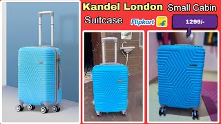 Kandel London Small Cabin Suitcase Review • Zexon Kandel London Trolley Bag [upl. by Htevi]