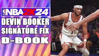 Devin Booker Signature Fix NBA2K24 [upl. by Orsini469]