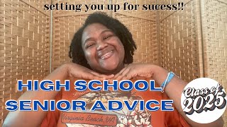 Advice for High School SENIORS from a HS Grad  college process  scholarships  expenses [upl. by Concoff]