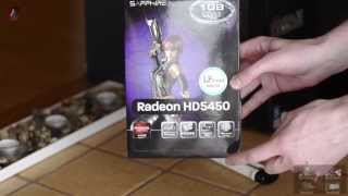 Sapphire AMD Radeon HD 5450 1GB Low Profile Review [upl. by Enerol]