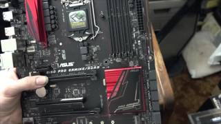 Asus B150 Pro Gaming Aura Motherboard Unboxing [upl. by Lyndell]