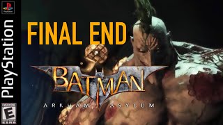 BATMAN ARKHAM ASYLUM GAMER PSP FULL FINAL END [upl. by Atnuahs]