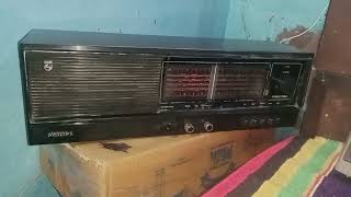 Philips prestige 556 table transister classic radio 📻 [upl. by Skelly114]