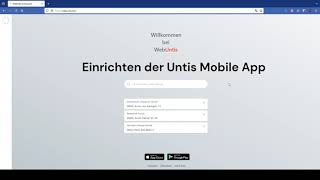 IGS Ihlow Einrichten der Untis Mobile App [upl. by Eeraj]