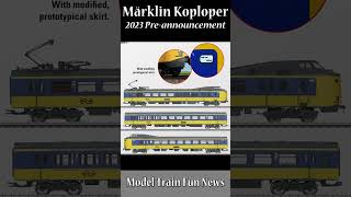 Märklin quotKoploperquot 2023 Preannouncement [upl. by Briant]