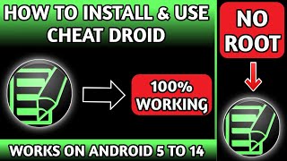 How to Install and Use Latest Cheat Droid No Root 2024 [upl. by Ahsed]