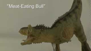 Papo Carnotaurus Dinosaur Model Reviewed [upl. by Ginger]