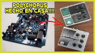 POLYCHORUS HECHO A MANO DIY ECHOFLANGER PEDAL Dandy Horse Built [upl. by Jenn666]