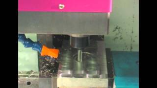 Boxford 300VMCi Mill  Steel Machining [upl. by Aisset]