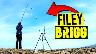 I WENT SEA FISHING ON FILEY BRIGG [upl. by Dlaregztif]