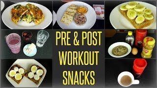 10 Best Pre amp Post Workout Meals  Snacks [upl. by Burleigh]