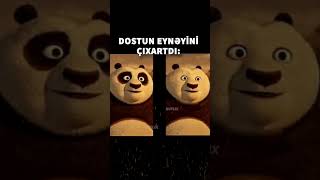 EYNƏKLİ DOSTUM EYNƏYİNİ ÇIXARDANDA shortsviral shorts [upl. by Jacquette]