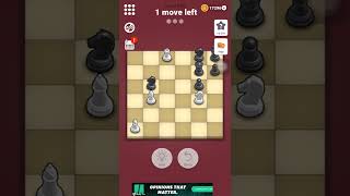 Pocket chess level 580 mate in 3 [upl. by Gilberto]