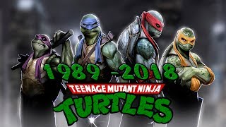 История  Эволюция Teenage Mutant Ninja Turtles  TMNT [upl. by Ylrae]