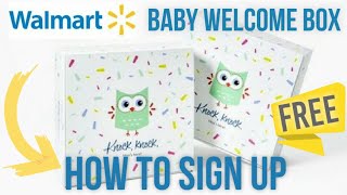 2022 Amazon Baby Welcome Box  Baby Registry Box  Free Baby Stuff Unboxing [upl. by Latsyrc]