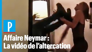 Neymar accusé de viol  la vidéo de laltercation avec la plaignante [upl. by Anaya]