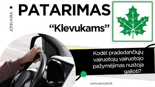 Patarimas klevukams Atimta teisė vairuoti už paprastas baudas  galima to išvengti Jonvaira [upl. by Jarus]