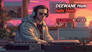 Deewane Hum Nahi Hote Slow and ReberbLofi Hindi – slow and Revert Songs l Lyrical Audio [upl. by Robenia]