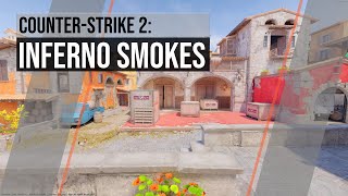 CS2 INFERNO SMOKES YOU MUST KNOW NEW [upl. by Kemeny]