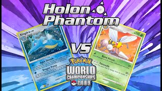 Retro Format 2009 Pokemon TCG Battle Kingdra Vs Beedrill [upl. by Nnaassilem]