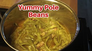 How To Cook Pole Beans [upl. by Garret]