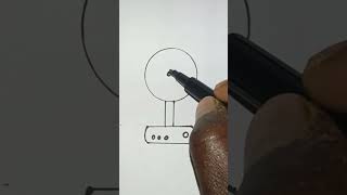 table fan drawing  how to draw a table fan table fan [upl. by Geiger]