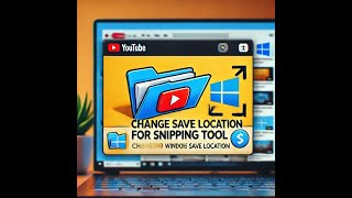 How to Change the Default Save Location for Snipping Tool Screenshots [upl. by Yseulte]