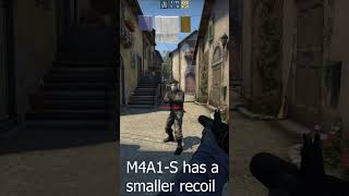 M4A4 vs M4A1S csgo shorts [upl. by Newob]