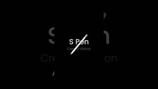 S Pen Creator Edition spen samsung new pencil drawing oneui tabs8plus [upl. by Lander]