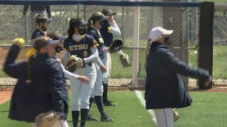 ETSU softball swept by Chattanooga after dropping Saturday showdown in extra innings [upl. by Brufsky]