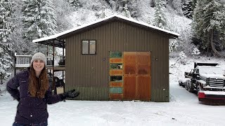 Winter Has Arrived At Our OffGrid Cabin Extended Cut [upl. by Erbe159]