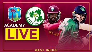 🔴 LIVE  West Indies Academy v Emerging Ireland  Day Two 2nd Four Day Match [upl. by Niveg88]