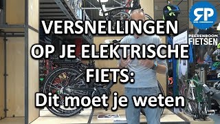 VERSNELLINGEN OP JE EBIKE MET MIDDENMOTOR Dit moet je weten [upl. by Jacoby]