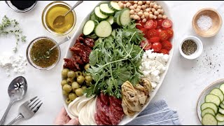 How To Make An Antipasto Salad Platter [upl. by Gwyneth]