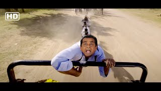 Brahmanandam Allari Naresh South Hindi Movie  Danger [upl. by Ahseinet236]