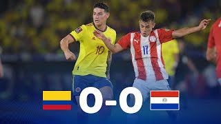 Eliminatorias  Colombia 00 Paraguay  Fecha 14 [upl. by Obediah]