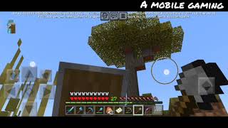 Day 450  Lets plant trees   Minecraft Pocket Edition [upl. by Charmane]