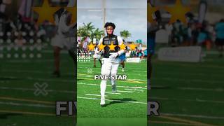 Meet Dakorien Moore  the 1 ranked receiver in the 2025 class 🔥 [upl. by Atilam]