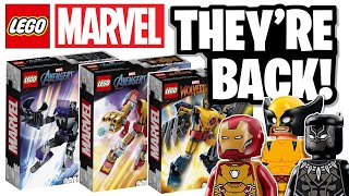 The LEGO Marvel 2022 Mechs ARE BACK New Release Date [upl. by Sergio]