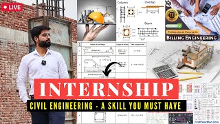 Internship for Civil Engineers  That skill you must have  For Diploma Btech Engineers [upl. by Navy]