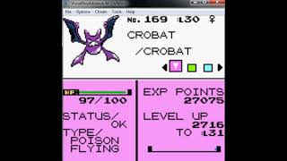 How to get Crobat in Pokemon Crystal  Gold  Silver [upl. by Abrahamsen338]