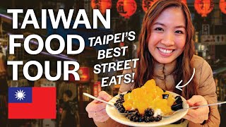 Taiwanese Street Food Tour in Taipei Taiwan Ultimate Guide 🇹🇼 [upl. by Newob]