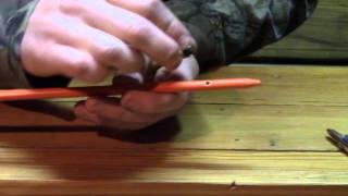 how to make a bowfishing arrow [upl. by Kronfeld]