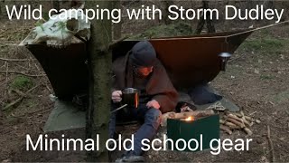 Wild camping with Storm Dudley [upl. by Columbyne]