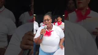 Foodland staff singing their parang song 🎶 🇬🇩🇬🇩 [upl. by Ajram]