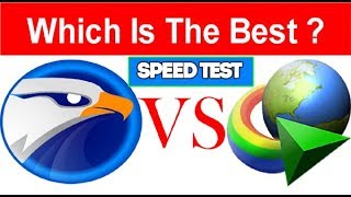 IDM vs EagleGet Speed Test with Slow Internet  Android Mechanics [upl. by Atalaya]