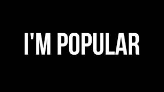 IM POPULAR subliminal [upl. by Leveroni]