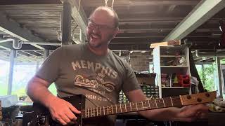 Juke Joint Rocker 3 string Cigar Box Guitar [upl. by Tommi]