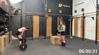 Wod 2  open human fitness Ana Moreno [upl. by Tezil]